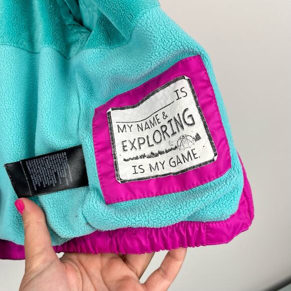 The North Face Infant Warm Storm Jacket Azalea Pink 6-12 months - Picture 5 of 7